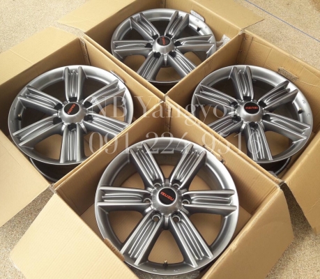 ล้อแม็ก Isuzu ขอบ18 รมดำแท้