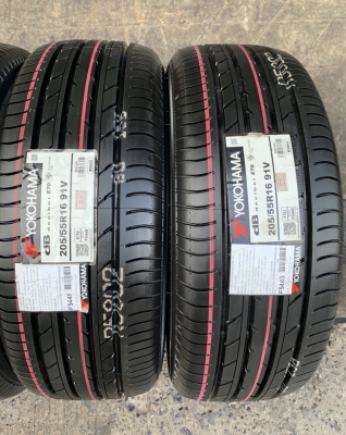 ยางใหม่ 205-55-16 Yokohama ปี 19 กริ๊บๆ