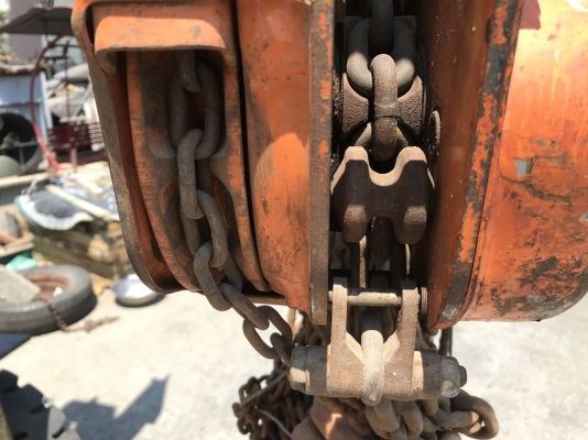 ( เหลือ 1ตัวครับ )ขายรอกโซ่มือสาว Vital 10ton. Made in Japan สภาพสวยใหม่มาก โซ่สวยๆ พร้อมใช้งาน มี 2ตัว ราคาตัวละ 12,500 บาท