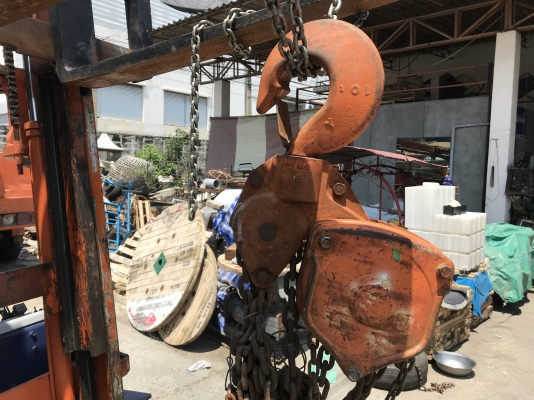 ( เหลือ 1ตัวครับ )ขายรอกโซ่มือสาว Vital 10ton. Made in Japan สภาพสวยใหม่มาก โซ่สวยๆ พร้อมใช้งาน มี 2ตัว ราคาตัวละ 12,500 บาท