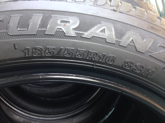 ยาง185 55 r16 Bridgestone 4เส้น ปี18 ยาง185 55 r16 Bridgestone 4เส้น ปี18