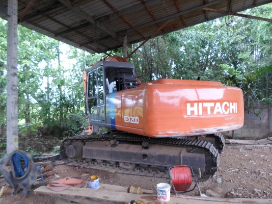 ขายรถมแม็คโคร HITACHI EX 200-3  รถสวยเก่านอก ชั่วโมงน้อย