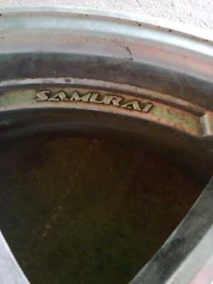 ขายล้อ17 8รู  SAMURAI 4500 0806260417