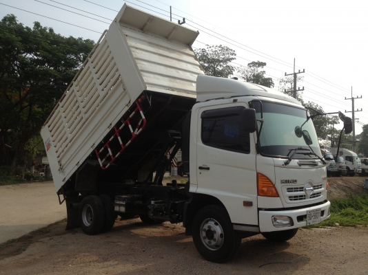 HINO MEGA S500 175 hp กระบะดั้มเกษตรยาว 4 m รถสวย
