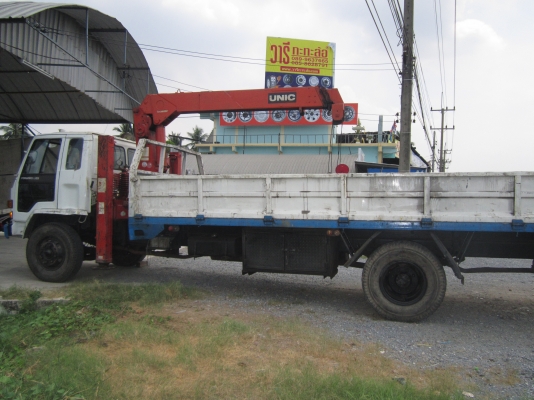 ISUZU-6BG1-175แรงเครน5ตันท้องV6เหลี่ยม-3ปลอก2ชัก ISUZU-6BG1-175แรงเครน5ตันท้องV6เหลี่ยม-3ปลอก2ชัก