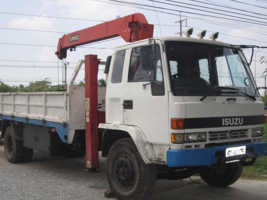 ISUZU-6BG1-175แรงเครน5ตันท้องV6เหลี่ยม-3ปลอก2ชัก ISUZU-6BG1-175แรงเครน5ตันท้องV6เหลี่ยม-3ปลอก2ชัก