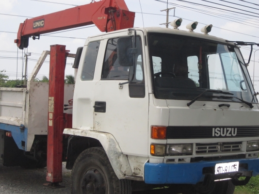 ISUZU-6BG1-175แรงเครน5ตันท้องV6เหลี่ยม-3ปลอก2ชัก ISUZU-6BG1-175แรงเครน5ตันท้องV6เหลี่ยม-3ปลอก2ชัก