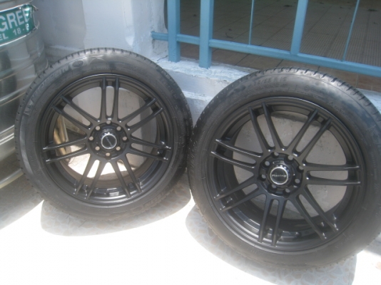 ขายล้อแม็ก W work work emotion 16"x7" et40 4รู100/114.3 +ยางปี 10 (081-3747940)