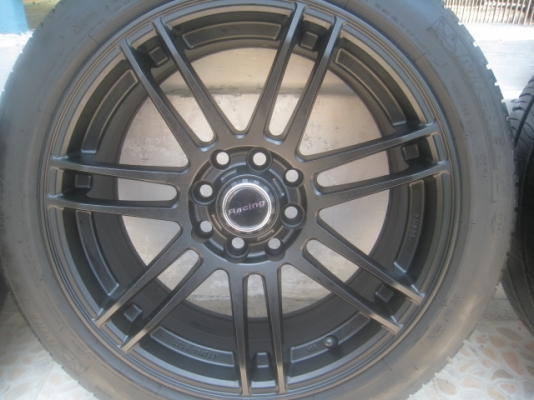 ขายล้อแม็ก W work work emotion 16"x7" et40 4รู100/114.3 +ยางปี 10 (081-3747940)