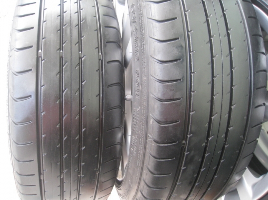 ขายล้อแม็ก Mazda2 16"x6.5" et 50 4รู100 + ยางปี 12 (081-3747940)