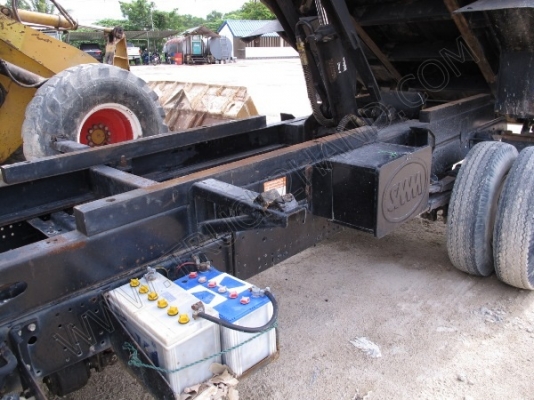 รถบรรทุก 6 ล้อดั๊มพ์ ยี่ห้อ ISUZU รุ่น NQR