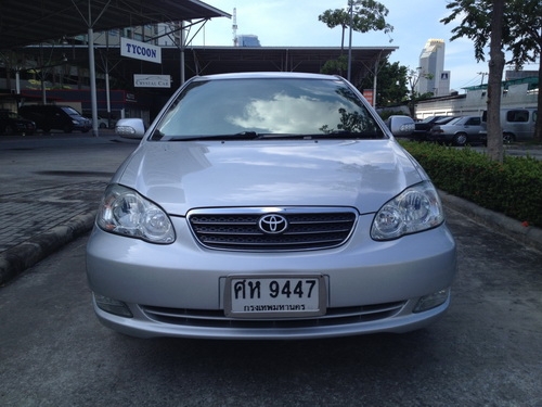 TOYOTA ALTIS 1.6E AUTO ปี 2005 วิ่งน้อย หนึ่งแสนหนึ่งหมื่นโลแท้ๆ