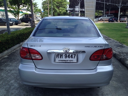 TOYOTA ALTIS 1.6E AUTO ปี 2005 วิ่งน้อย หนึ่งแสนหนึ่งหมื่นโลแท้ๆ