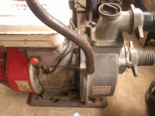 เครื่อฃสูบน้ำฮอนด้า 5.5 แรง