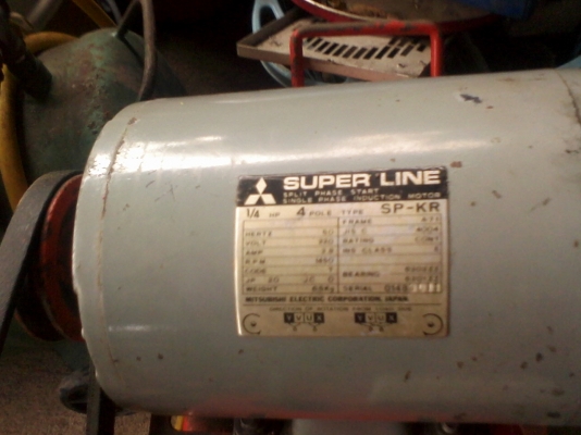 ปั้มลมมอเตอร์มิสซู 1/4  แรง