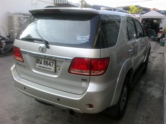 ฟอจูนเนอร์ สภาพดีสุดๆ4x4 รถมือเดียว มีบุคเซอวิส ประกันชั้น1 ภาษียาวๆ