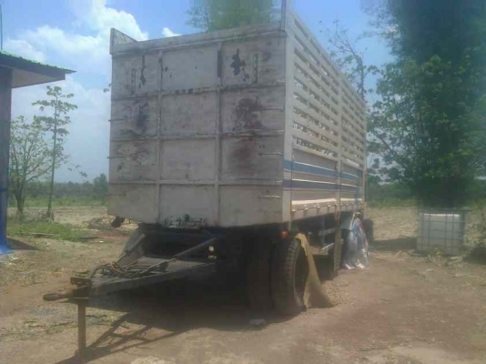 ขายรถพ่วงไม่ดั้ม MITSUFUSO TURBO 220 แรงTF 6XXX ก่าวสวยทั้งแม่ทั้งลูกยางดีทะเบียนเต็ม