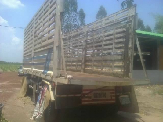 ขายรถพ่วงไม่ดั้ม MITSUFUSO TURBO 220 แรงTF 6XXX ก่าวสวยทั้งแม่ทั้งลูกยางดีทะเบียนเต็ม