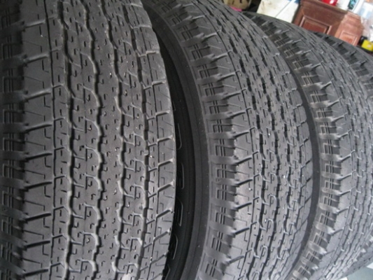 ขายยางบิสโตน DUELER 245-70-16 ปี10 สวยๆ