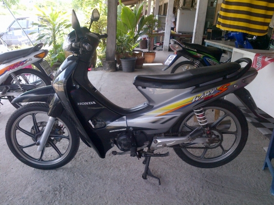 ขาย!เวฟ100 ล้อแม็ก ปี47 รถเครื่องเดิมแน่นๆ  พร้อมใช้ ทะเบียน+เอกสารโอน ภาษีไม่หมด