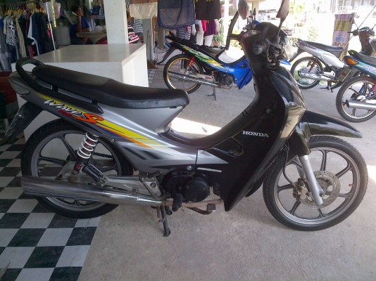 ขาย!เวฟ100 ล้อแม็ก ปี47 รถเครื่องเดิมแน่นๆ  พร้อมใช้ ทะเบียน+เอกสารโอน ภาษีไม่หมด