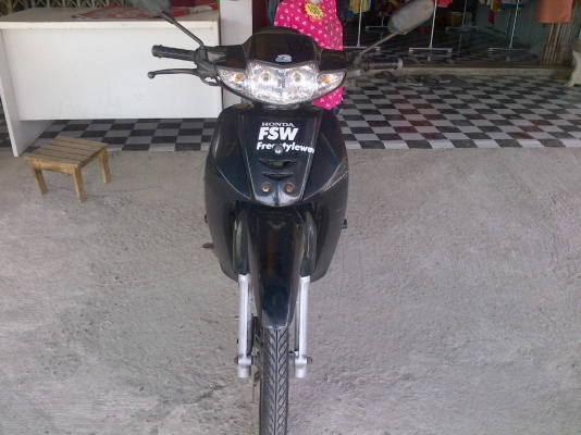 ขาย!เวฟ100 ล้อแม็ก ปี47 รถเครื่องเดิมแน่นๆ  พร้อมใช้ ทะเบียน+เอกสารโอน ภาษีไม่หมด