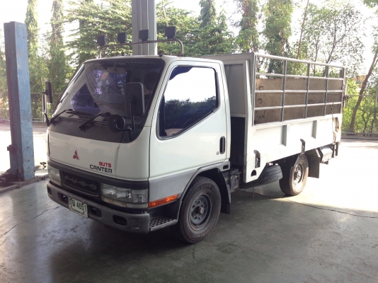 Mitsubishi Fuso Guts 4 ล้อ กระบะเหล็ก มีลิทฟ์ท้าย ฟรีค่าโอน