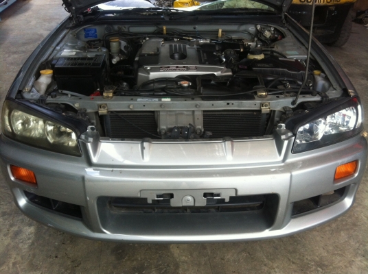 ขายหัวตัดและอะไหล่ (ราคาพิเศษเฉพาะเดือนนี้ครับ!!!!) +++จัดส่งฟรีทั่วประเทศ+++  NISSAN SKYLINE  HR34 RB20DE เครื่องยนต์แท้ 2000 CC เกียร์ AT  เหมาะกับอู่และลูกค้าที่ต้องการเครื่องยนต์และอะไหล่ที่สมบูรณ์ !!!! พาร์ทแท้นำเข้าจากญี่ปุ่น!!