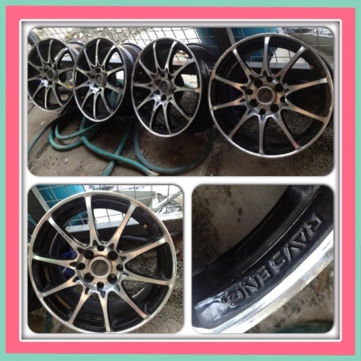 ขายแม็กมือ2 CE28 ขอบ15 4รู100/114. ราคา 6,300. บาทถูก