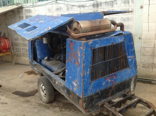 ขายปั้มลม AIRMAN PDS 265 เครื่อง ISUZU 4BD1 เทอร์โบ พร้อมใช้งาน