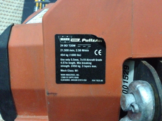 ขายรอกไฟ้าฟ้า Warn Works PullzAll