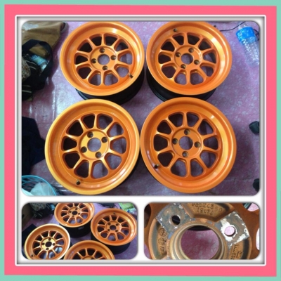 ขายแม็กมือ2 ลายRF1 ขอบ15 กว้าง7 4รู100 ราคา 7,300 บาทถูก