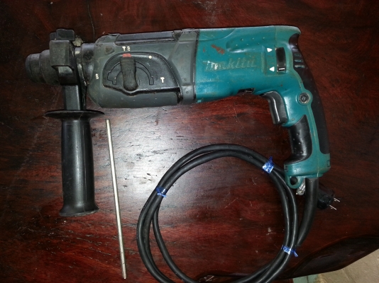 ขายสว่านไฟฟ้าระบบโรตารี่ทำงานได้3ระบบยี่ห้อmakitaรุ่นHR2470Fพร้อมใช้งานเลยครับ