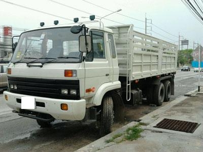 ขาย Nissan CWM430M สองเพลาดั้มพ์ เครื่อง PE6 290 แรง  เครื่องแรงดี พร้อมใช้โทร 088-4501277 ตลอด 24 ชม.