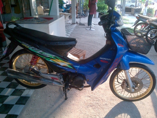 ขาย!เวฟ100 ปี47 รถเครื่องเดิมแน่นๆ  พร้อมใช้ ทะเบียน+เอกสารโอน ภาษีไม่หมด