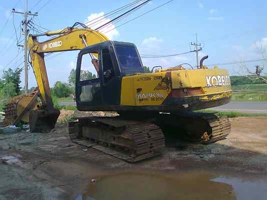KOBELCO SK200 MACKIII ซีเรียล15000 ไฟฟ้าตัด เอวแน่น