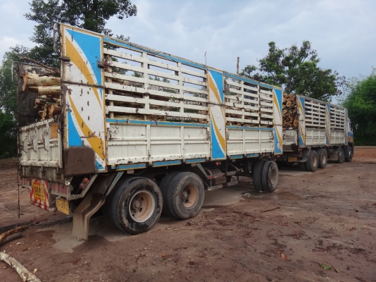 ขายด่วน  รถบรรทุกไม่ดั้มพ์ พ่วง-ลูก  HINO  380  ปี  52  พร้อมใช้งานเดิมๆ