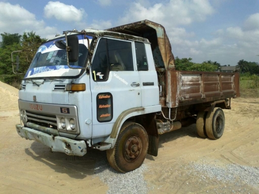 ISUZU หกล้อดัมพ์ SDR320 (JCM) เครื่อง 6BD1 ปี 38 พวงมายเพาเวอร์ เครื่องดี ซัซซี่สวย กระบะไม่ผุ 620,000