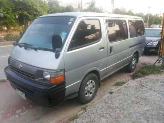 ขาย รถตู้ TOYOTA HIACE เบนซินติดรถ แก๊สพร้อม สวยเดิม