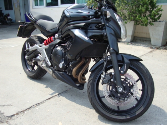 ขาย ER6N 2012 ABS สีดำ ด้าน (ผ่อนได้คัย)