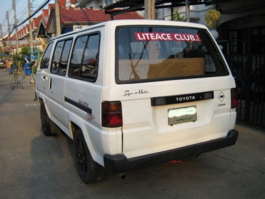 Litace CM36 ดีเซล 2.0 สภาพสวยมากเครื่อง เกียร ช่วงล่างดี แอร์หน้าหลัง แม็กขอบ 16 ยาง Yokohama เบาะแถวเดียว ทะเบียนบรรทุก Litace CM36 ดีเซล 2.0 สภาพสวยมากเครื่อง เกียร ช่วงล่างดี แอร์หน้าหลัง แม็กขอบ 16 ยาง Yokohama เบาะแถวเดียว ทะเบียนบรรทุก