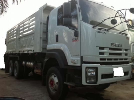 ขายสิบล้อ อีซูซุเดก้า360  ดั้มกระบะสามมิตรปี53 มีระบบลากพ่วง