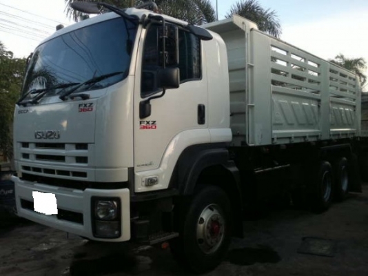 ขายสิบล้อ อีซูซุเดก้า360  ดั้มกระบะสามมิตรปี53 มีระบบลากพ่วง