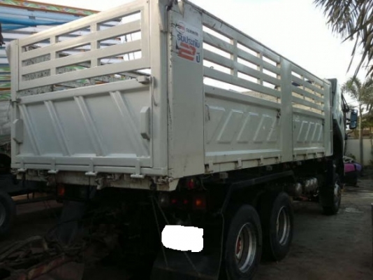 ขายสิบล้อ อีซูซุเดก้า360  ดั้มกระบะสามมิตรปี53 มีระบบลากพ่วง