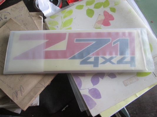 ขาย สติกเกอร์กระบะ CHEVROLET Z71-4x4