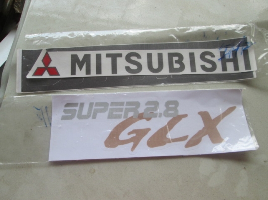 ขาย สติกเกอร์ ฝาปิดท้าย MITSUBISHI-STRADA