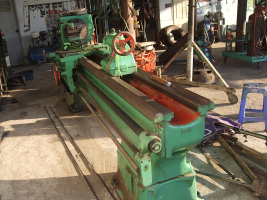 ขายแท่นกลึง 12 ฟุต 3 เพลา ยี้ห้อ hannya ของญี่ปุ่นมีหัวสามจับแถมหนึ่งหัวราคา 145000 ขายแท่นกลึง 12 ฟุต 3 เพลา ยี้ห้อ hannya ของญี่ปุ่นมีหัวสามจับแถมหนึ่งหัวราคา 145000