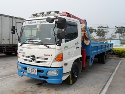 รับสมัคร คนขับรถเฮี๊ยบ (รถติดเครน 3 ตัน 5 ตัน)