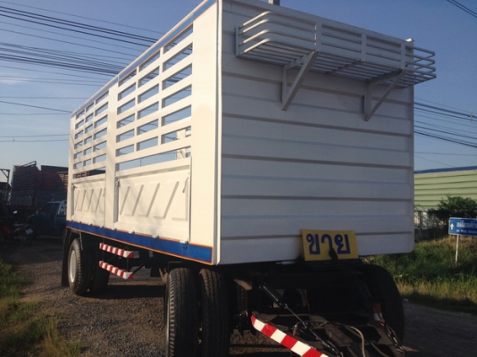 ***ขายแล้วครับขอบคุณ Truck2hand ขาย ขาย ลูกพ่วงคอกเกษตร2คานไม่ดั๊มสามมิตรลอนเฉียง ปี48 ยาว6.30ม.สภาพสวยๆ คัสซีสวยยางดี เดิมเป็นหางพื้นเรียบ ต่อกระบะขึ้นใหม่ทั้งหมด พร้อมใช้ พร้อมลุยงาน ราคาต่อรองได้ครับ