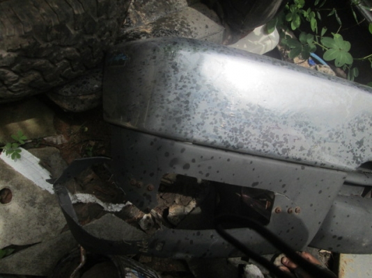 ขาย กันชนหน้าตัวบนสเตนเลส TOYOTA TIGER 4WD